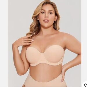 DELIMIRA ⭐️ strapless contoured cups bra